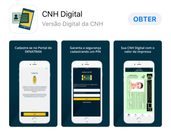 aplicativo cnh digital